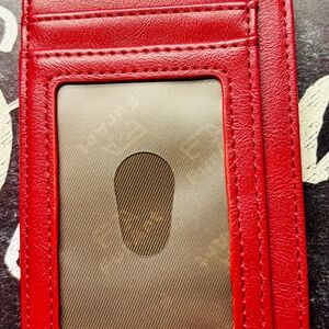 Unisex Red Wallet